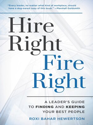 Hire Right, Fire Right - ebook